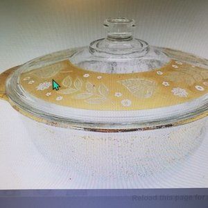 Fire king casserole dish